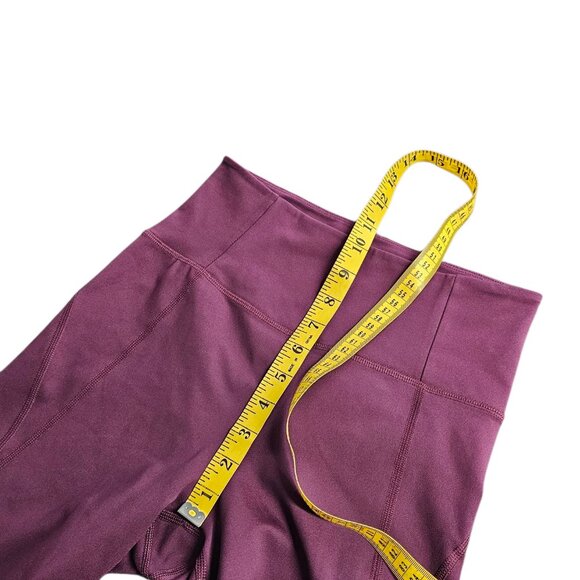 Girlfriend Collective Womens Bike Shorts, Athletic, Purple, Gym, Size Small - Picture 8 of 9